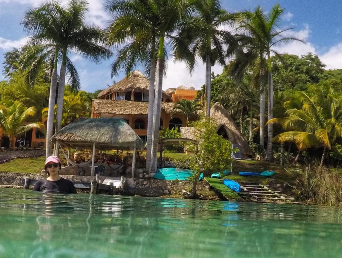 Agave-Blue Hotel Bacalar Exterior foto